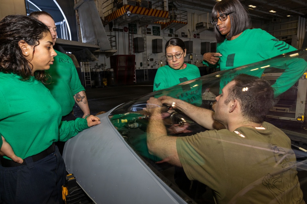 Daily Operations Aboard USS George H.W. Bush (CVN 77)