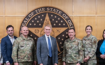 U.S. Sen. James Lankford visits 138th Fighter Wing