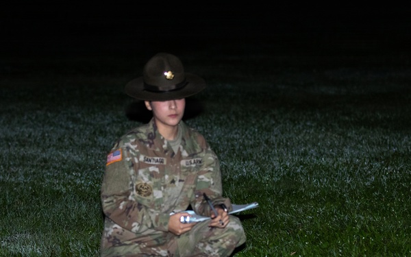 U.S Army Reserve Drill Sergeants conduct the AFT