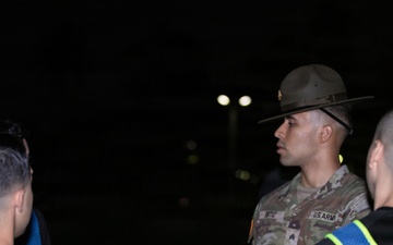 U.S Army Reserve Drill Sergeants conduct the AFT