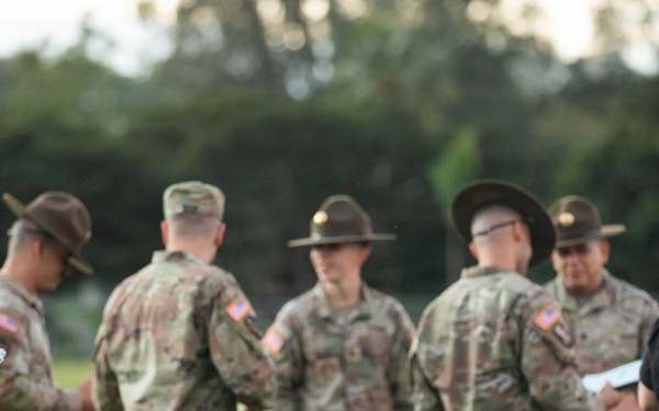 U.S Army Reserve Drill Sergeants conduct the AFT
