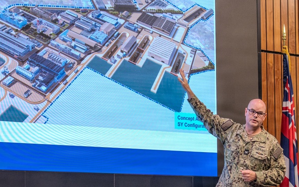 Aiea High visits PHNSY