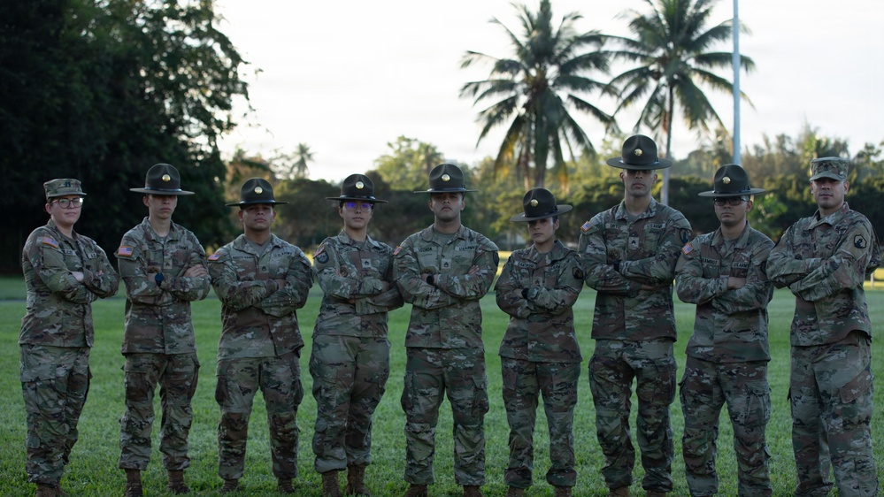 U.S Army Reserve Drill Sergeants conduct the AFT