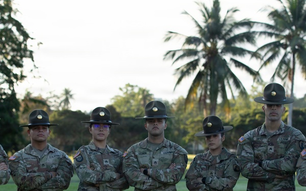 U.S Army Reserve Drill Sergeants conduct the AFT