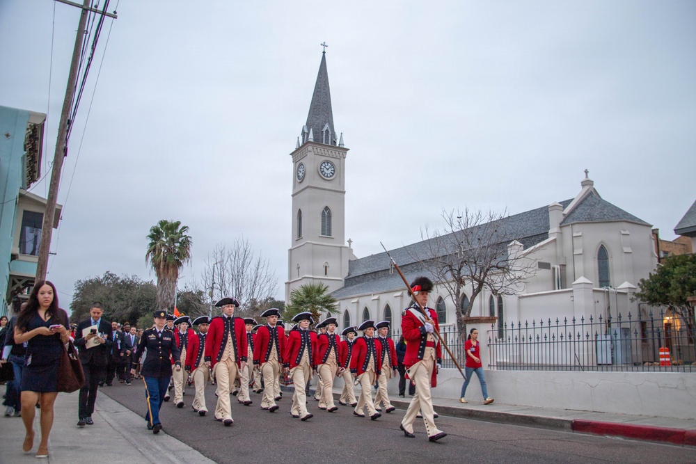 Fife and Drum at the WBCA/IGNC International Bridge Ceremony