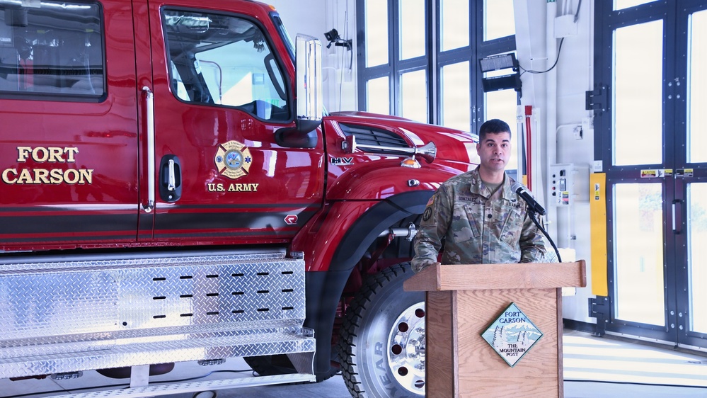Fort Carson activates new Fire Station 34
