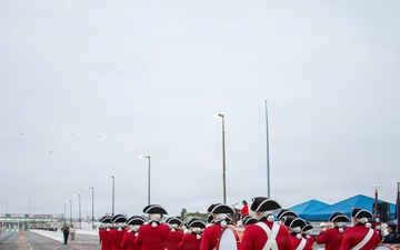 Fife and Drum at the WBCA/IGNC International Bridge Ceremony