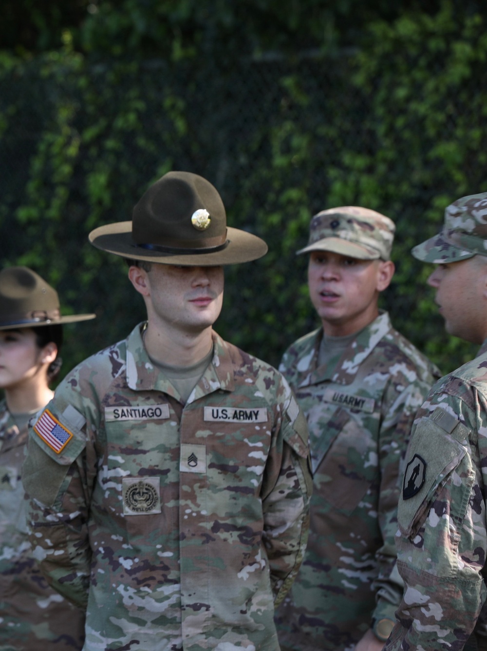 U.S. Army Reserve Soldiers prepare for Drill Sergeant Academy during battle assembly at Fort Buchanan