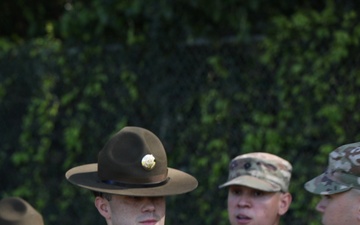 U.S. Army Reserve Soldiers prepare for Drill Sergeant Academy during battle assembly at Fort Buchanan