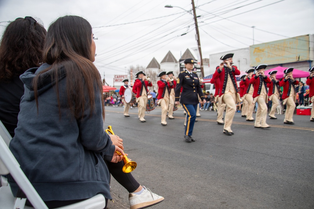 Fife and Drum at Washington Birthday Celebration Parade
