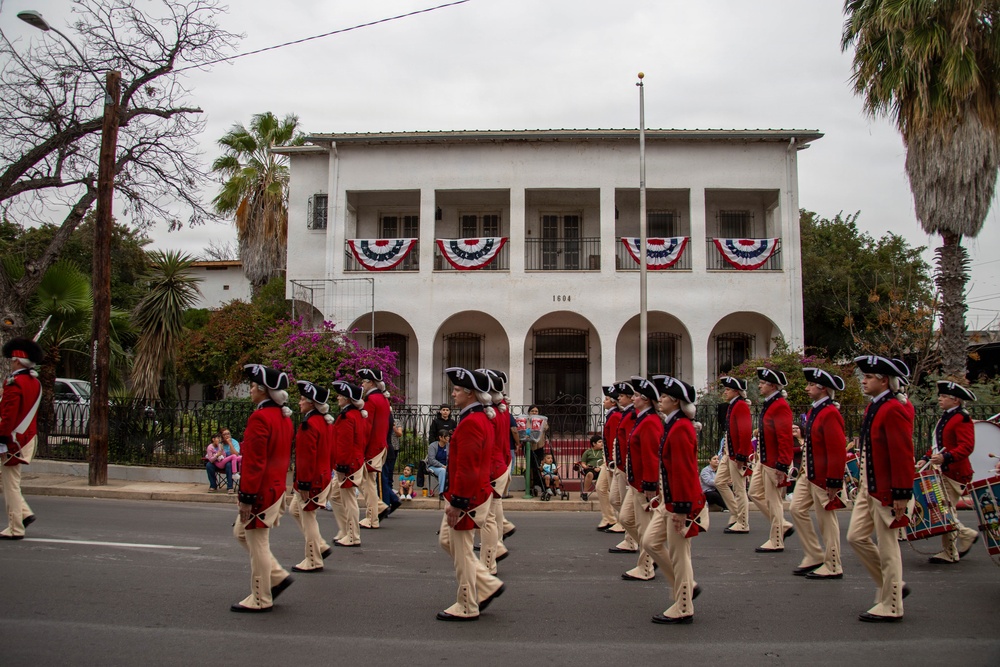 Fife and Drum at Washington Birthday Celebration Parade