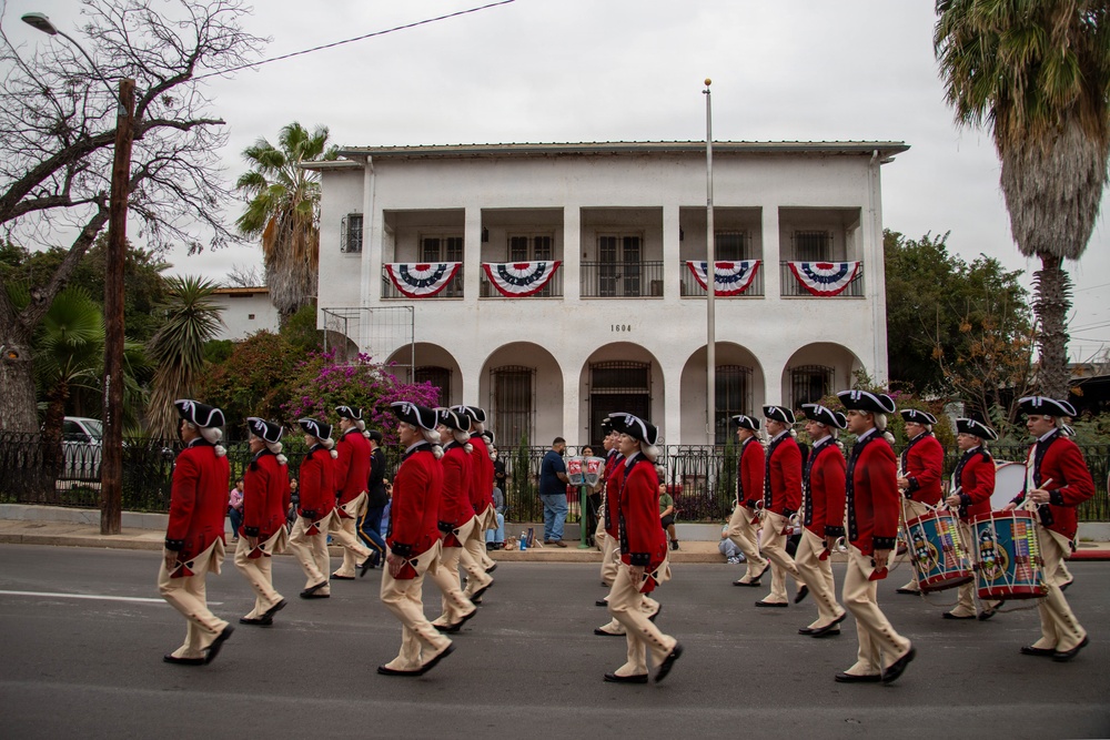 Fife and Drum at Washington Birthday Celebration Parade