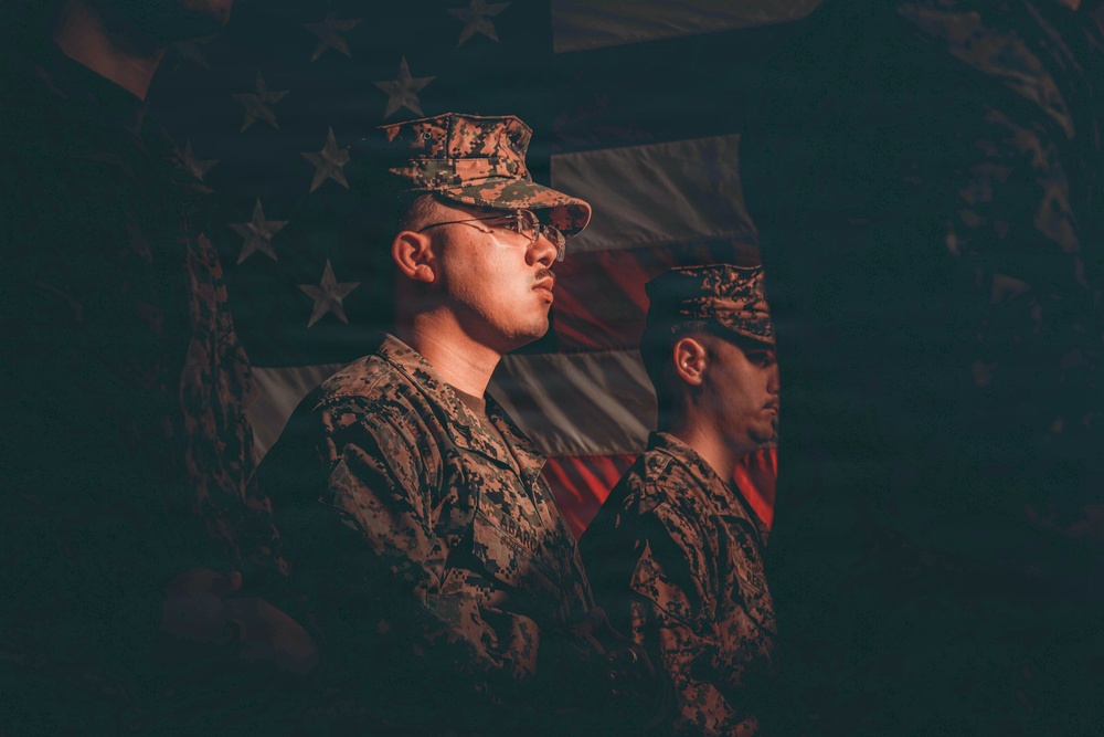 Marine Corps Base Quantico’s Ceremonial Platoon Rehearsal