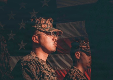 Marine Corps Base Quantico’s Ceremonial Platoon Rehearsal