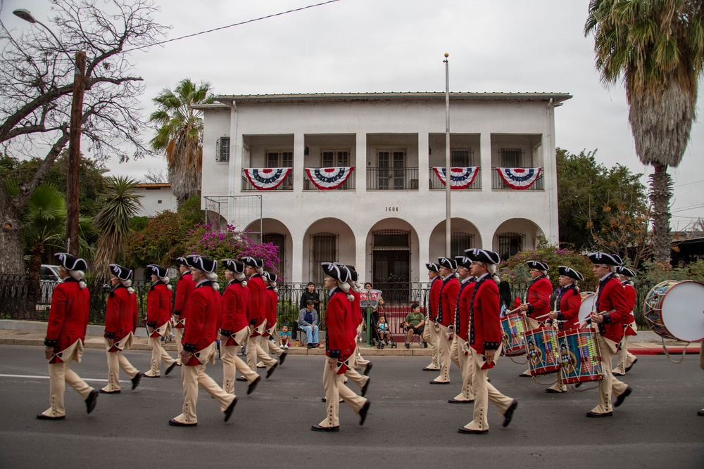 Fife and Drum at Washington Birthday Celebration Parade