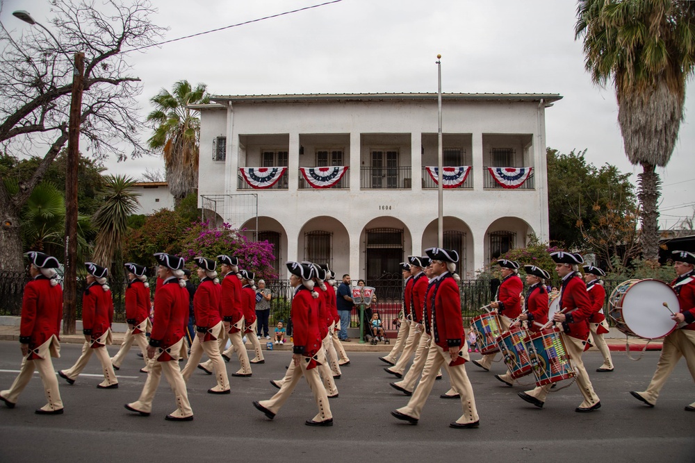 Fife and Drum at Washington Birthday Celebration Parade
