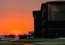 February Sunset at Fort McCoy
