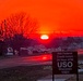 February Sunset at Fort McCoy