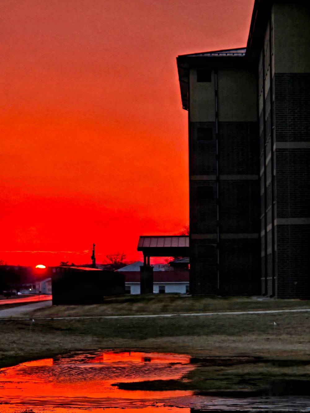 Photo Story: February Sunset at Fort McCoy