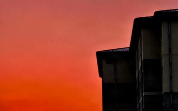 February Sunset at Fort McCoy