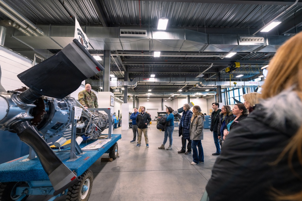 Gillette Area Leadership Tours Wyoming Air National Guard Base