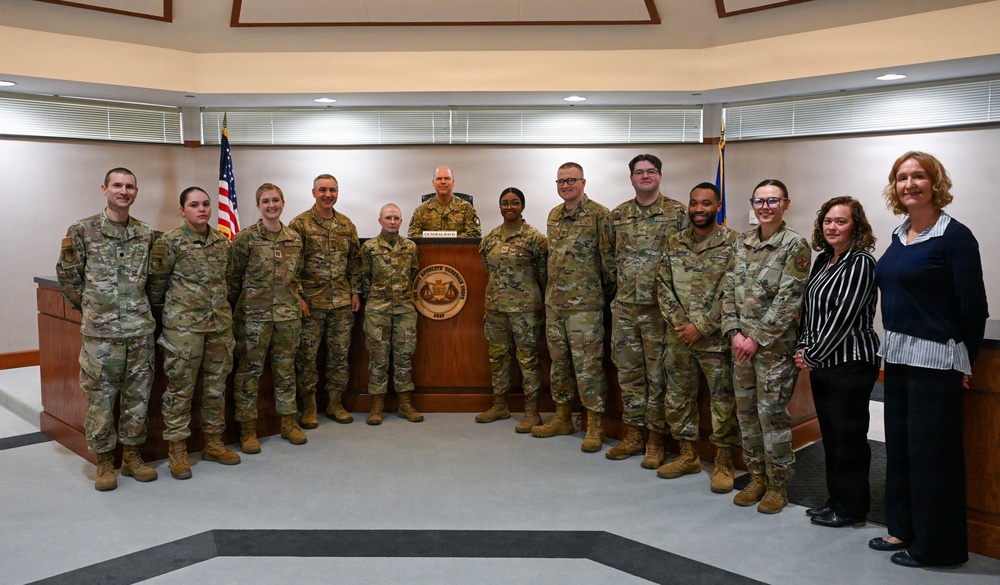 Ellsworth AFB hosts AFGSC Command Team