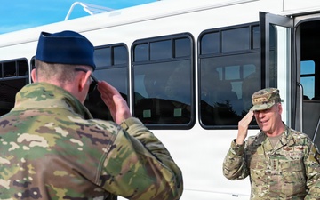 Ellsworth AFB hosts AFGSC Command Team