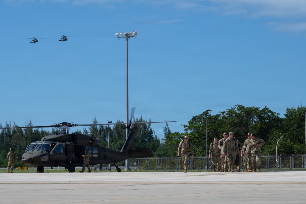 CNGB visits the 156th Wing