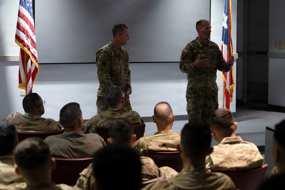 CNGB visits the 156th Wing