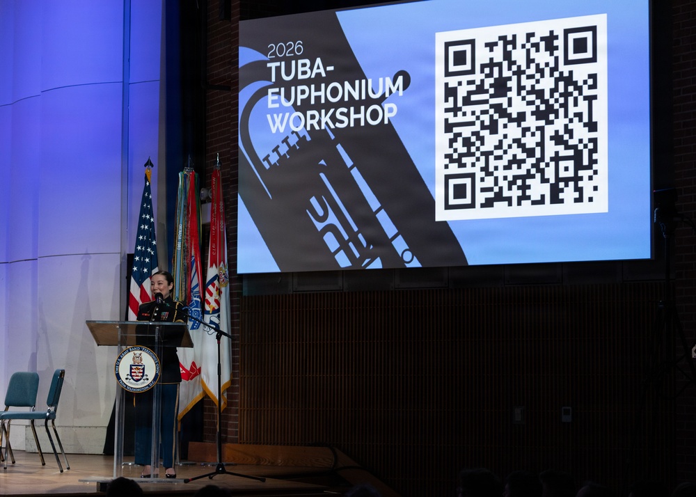 Soloist perform at U.S. Army Tuba Euphonium Workshop