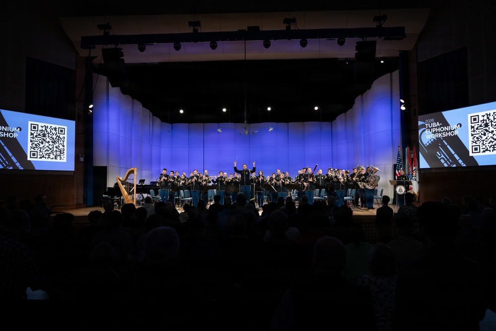 Soloist perform at U.S. Army Tuba Euphonium Workshop
