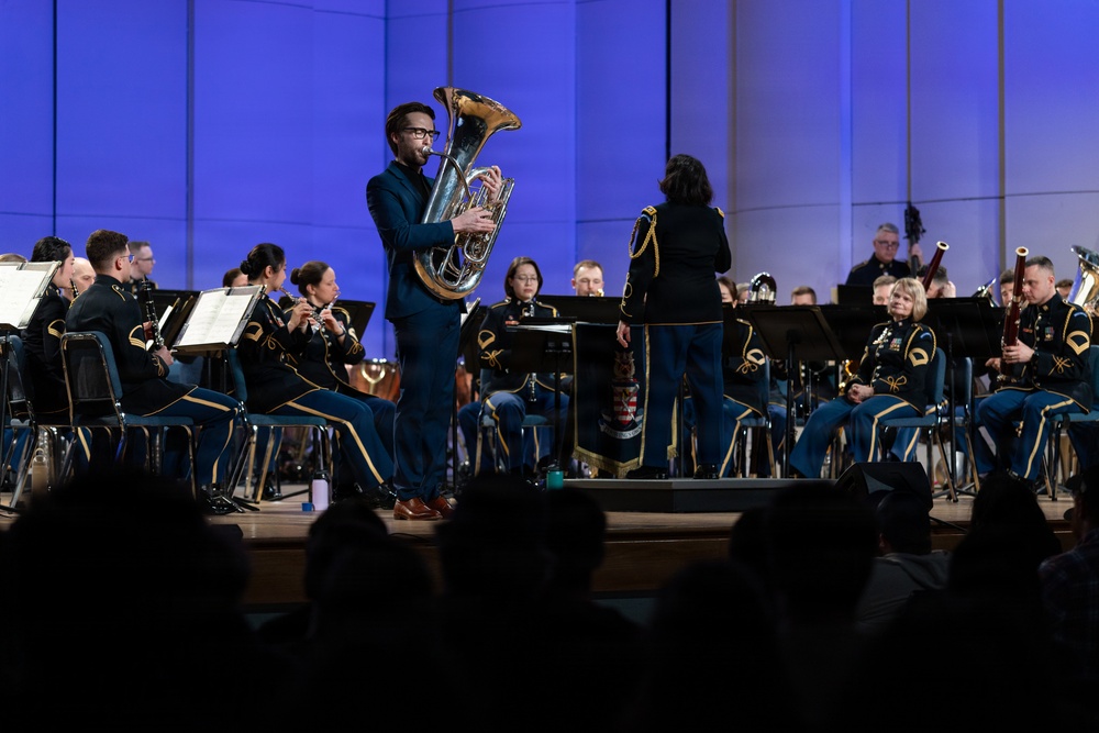 Soloist perform at U.S. Army Tuba Euphonium Workshop