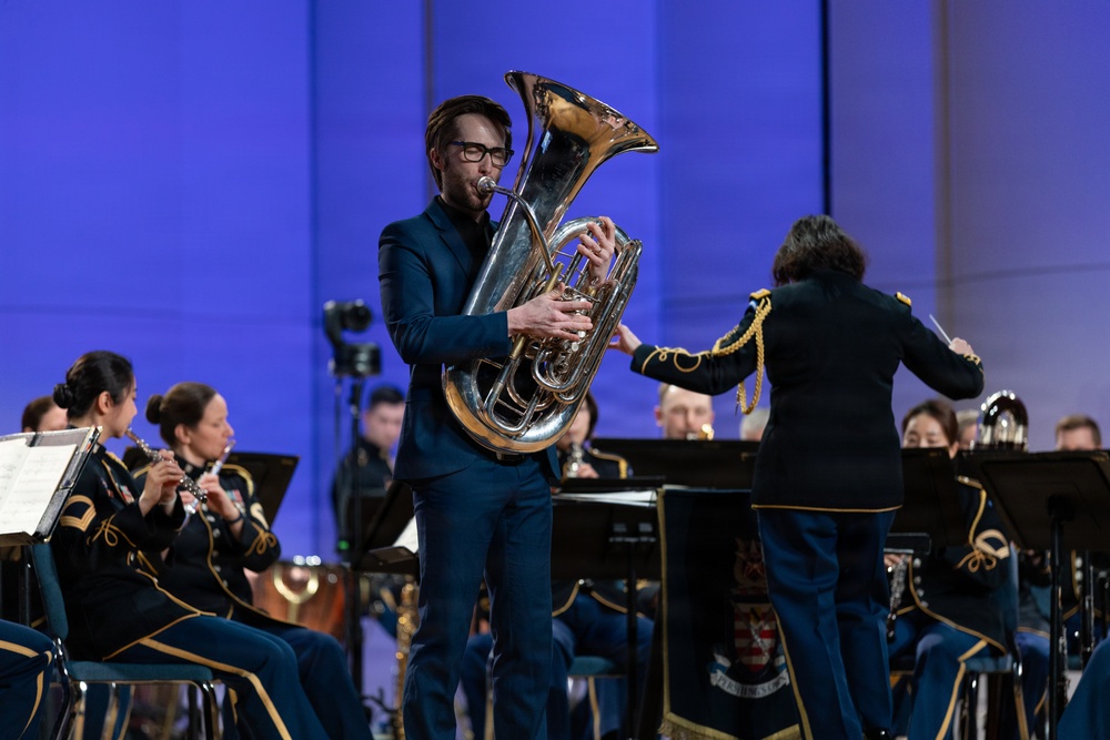 Soloist perform at U.S. Army Tuba Euphonium Workshop