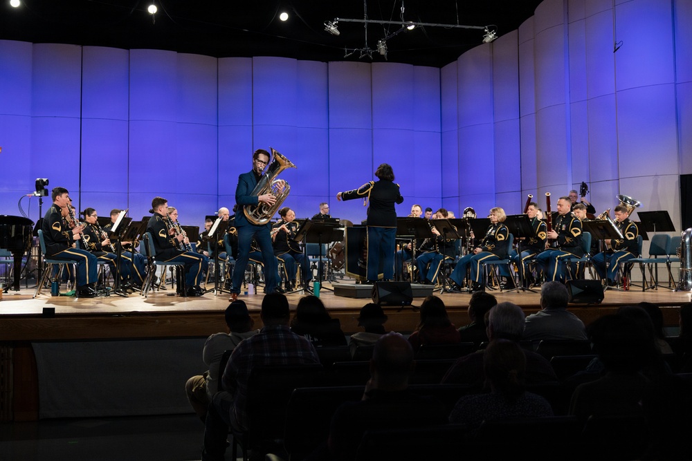 Soloist perform at U.S. Army Tuba Euphonium Workshop