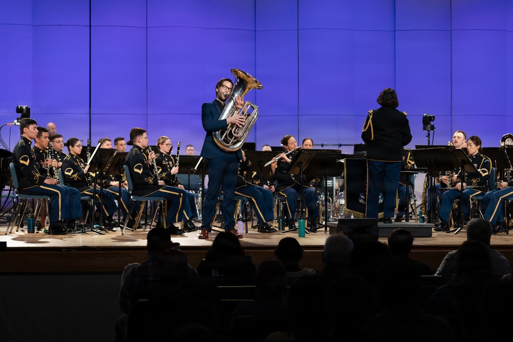 Soloist perform at U.S. Army Tuba Euphonium Workshop