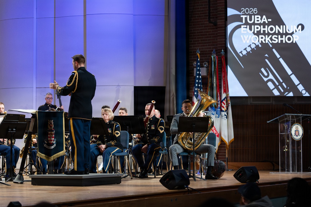 Soloist perform at U.S. Army Tuba Euphonium Workshop