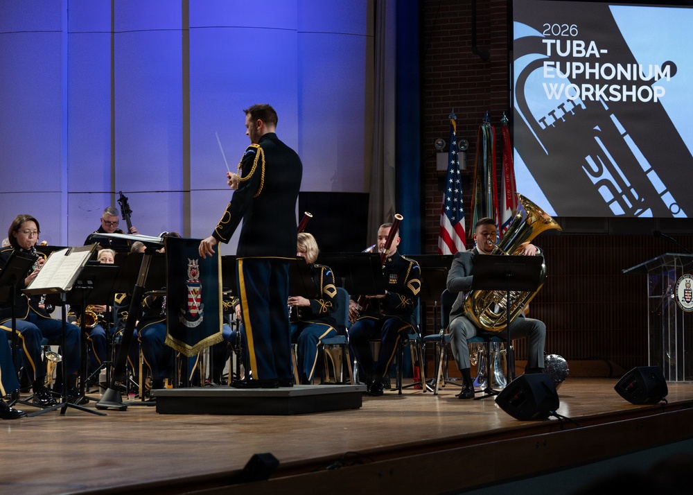 Soloist perform at U.S. Army Tuba Euphonium Workshop