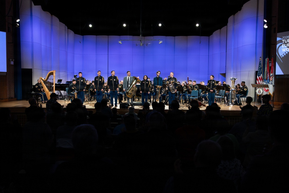 Soloist perform at U.S. Army Tuba Euphonium Workshop