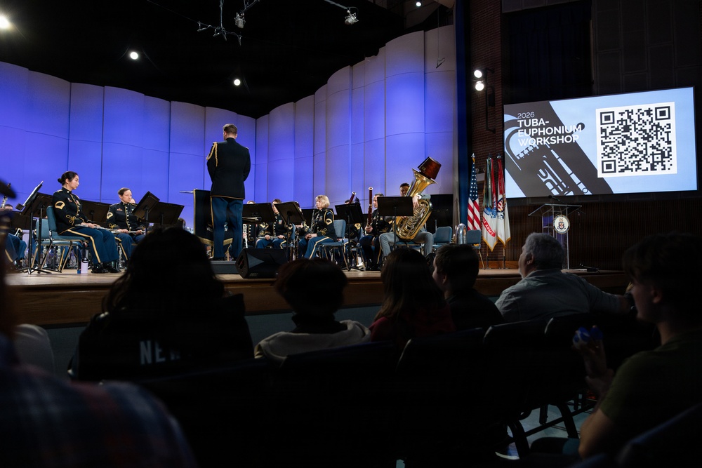 Soloist perform at U.S. Army Tuba Euphonium Workshop