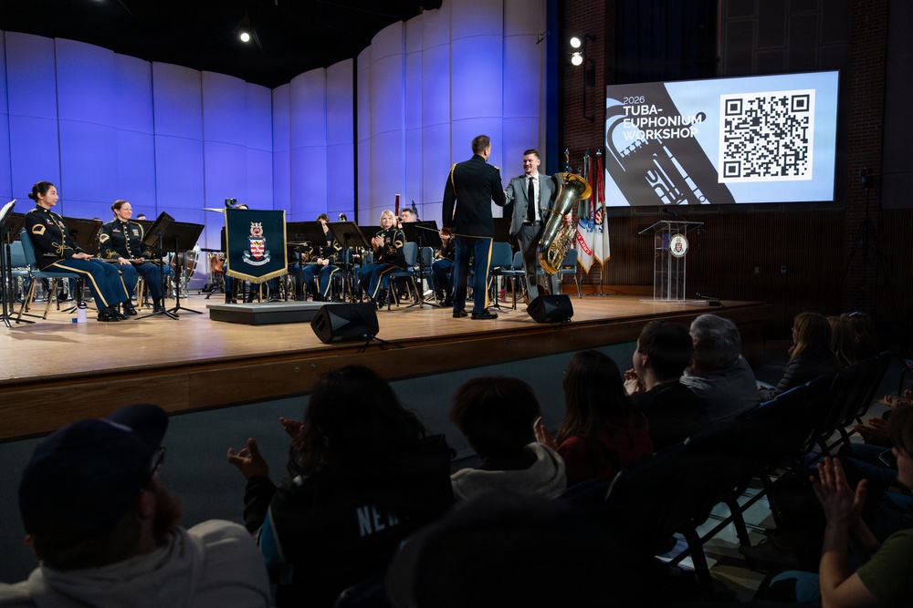 Soloist perform at U.S. Army Tuba Euphonium Workshop