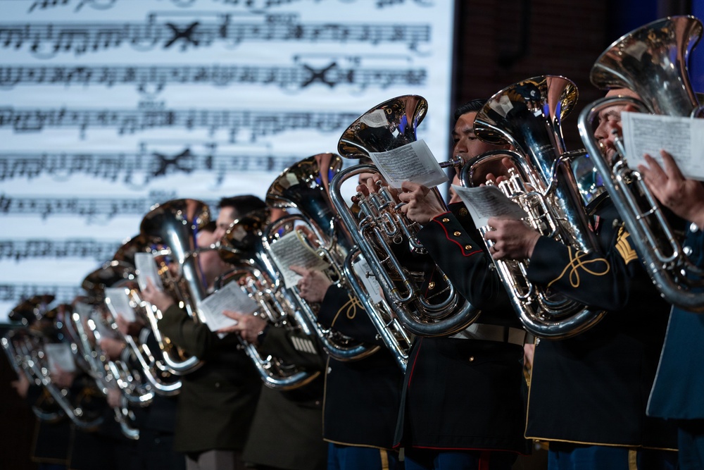 Soloist perform at U.S. Army Tuba Euphonium Workshop