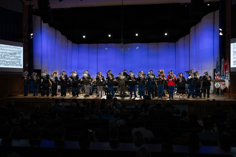 Soloist perform at U.S. Army Tuba Euphonium Workshop