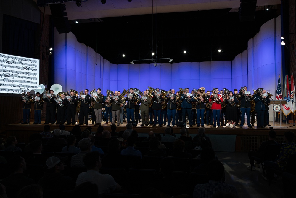 Soloist perform at U.S. Army Tuba Euphonium Workshop