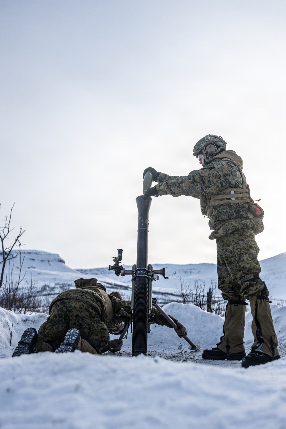 CORE26 |  U.S. Marines Hone Infantry Lethality with Mortar Range in Norway