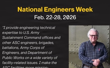 2026 National Engineers Week, U.S. Army Sustainment Command