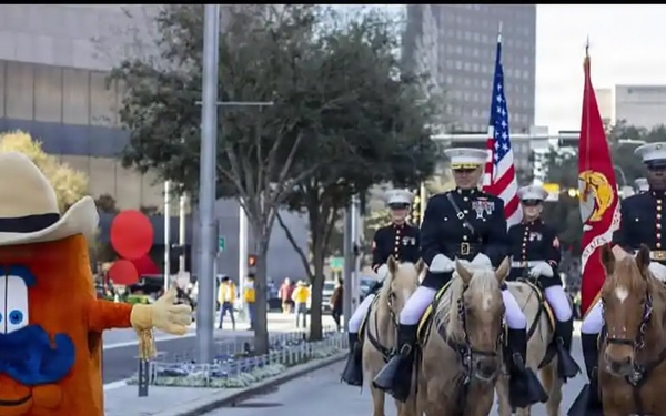 Marine Corps Mounted Color Guard
