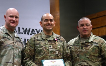 From Soldier Care to Leadership: Lt. Col. Lionel Gonzalez Retires After 23 Years