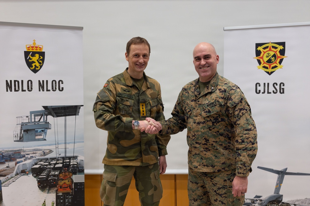 CORE26 | Norwegian Chief of Defence Visits Combined Joint Logistics Support Group