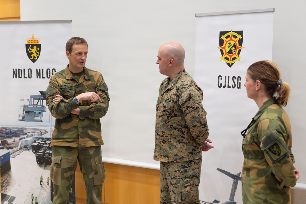 CORE26 | Norwegian Chief of Defence Visits Combined Joint Logistics Support Group