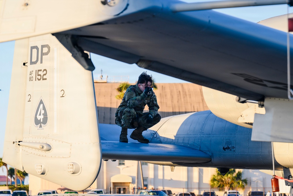 442d Fighter Wing generates aircraft for close air support exercise